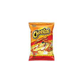 Cheetos Crunchy Flamin' Hot Flavored Snacks, 9.75oz Bags (Pack of 8)