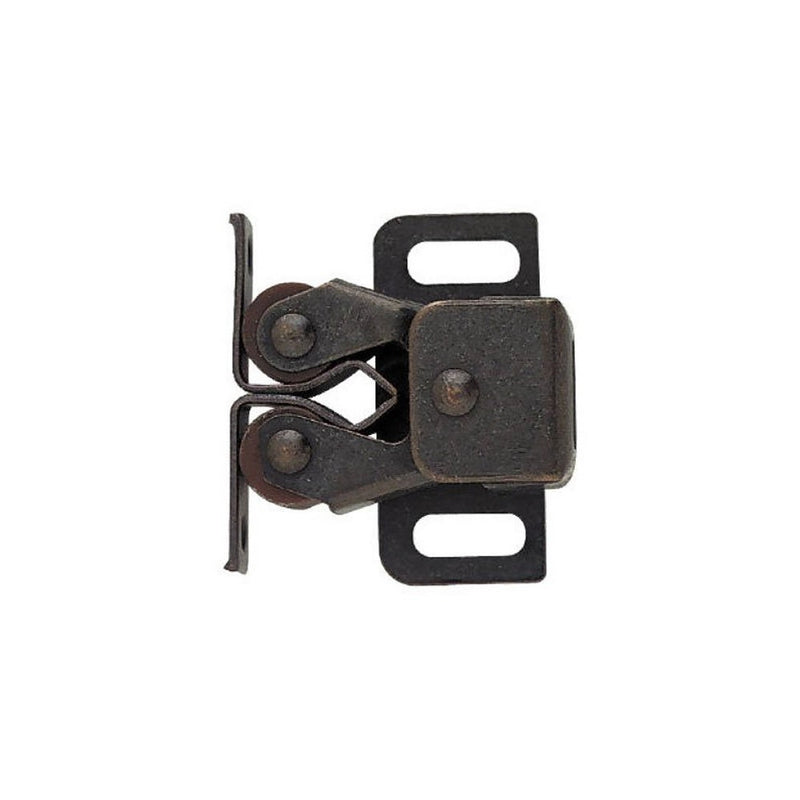 Liberty C08820L-STB-U Double Roller Catch with Spear Strike, 2-Pack