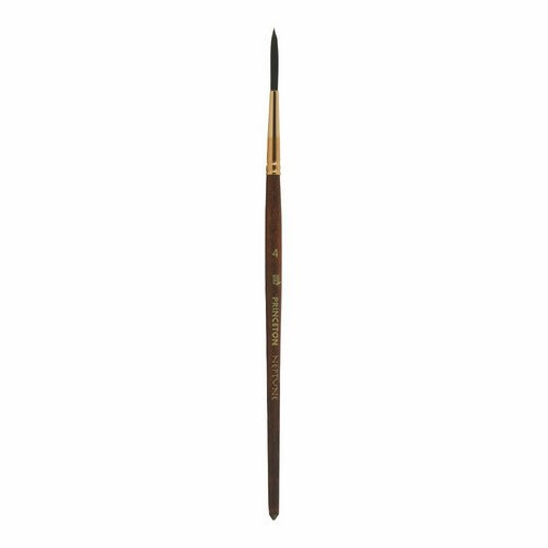 Princeton Artist Brush Neptune, Brushes for Watercolor Series 4750, Script Synthetic Squirrel, Size 4