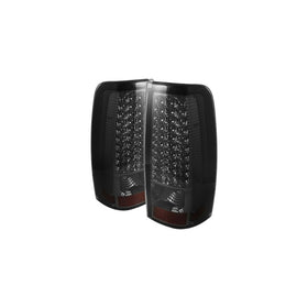 Spyder Auto ALT-ON-CS99-LED-SM Chevy Silverado 1500/2500/3500 and GMC Sierra 1500/2500/3500 Smoke LED Tail Light
