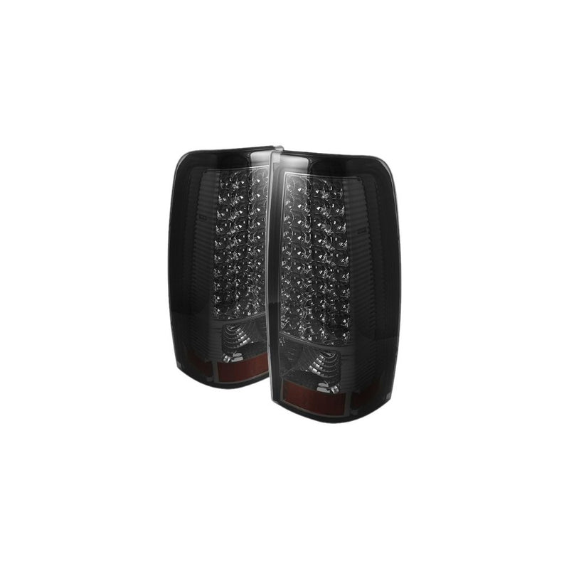 Spyder Auto ALT-ON-CS99-LED-SM Chevy Silverado 1500/2500/3500 and GMC Sierra 1500/2500/3500 Smoke LED Tail Light