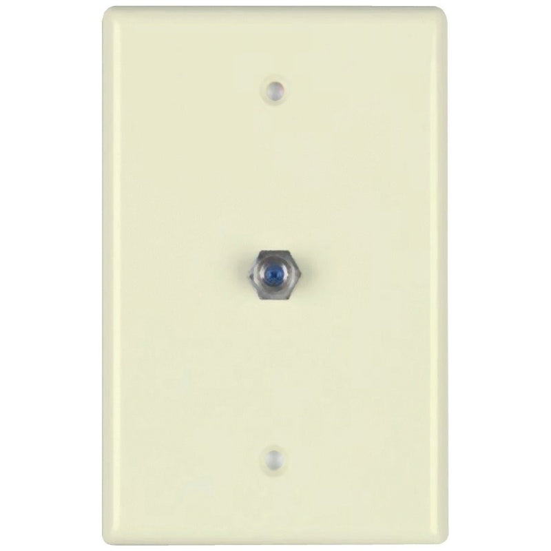 Datacomm 32-2024-IV 2.4 GHz Coax Wall Plate (Ivory)