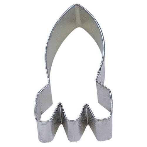 R&M Cookie Cutter, 4-Inch, Rocket, Tinplated Steel
