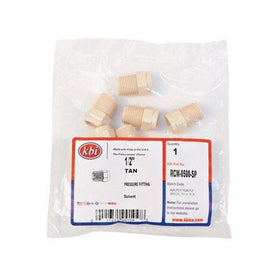 Kbi Male Adapter 1/2 " 100 Psi Cpvc Cpvc Cpvc Plastic Cpvc