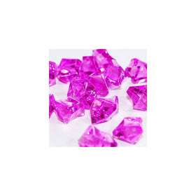 2 Pounds of Dark Purple Acrylic Ice Rock Vase Gems or Table Scatters