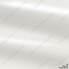 3M 1080 G10 GLOSS WHITE 60in x 12in (5 Sq/ft) Car Wrap Vinyl Film