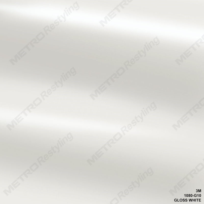 3M 1080 G10 GLOSS WHITE 60in x 12in (5 Sq/ft) Car Wrap Vinyl Film