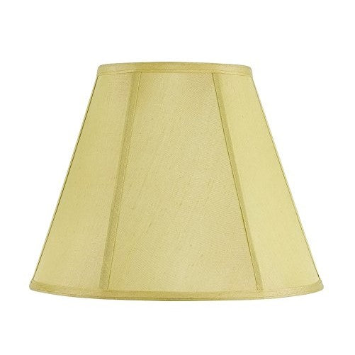 Cal Lighting SH-8107/18-CM Vertical Piped Deep Empire Shade with 18-Inch Bottom, Champagne