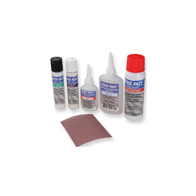 Stick Fast K575 CA Wood Finish Starter Kit