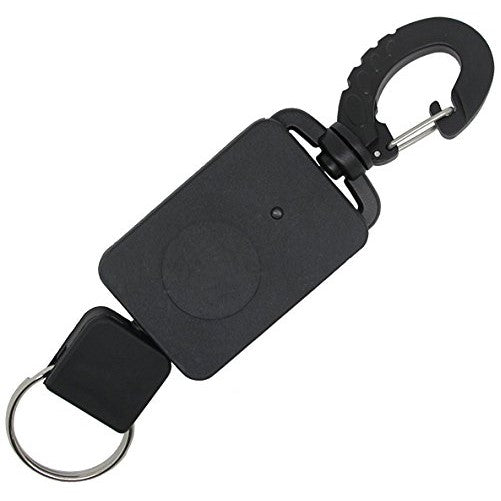 Scuba Choice Scuba Diving Rebounding Style Compact Locking Retractor, Extends upto 18"