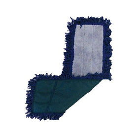 impact products inc lfcb24-90 24", Gray/Green, Microfiber Fringe, Dry/Dust Mop