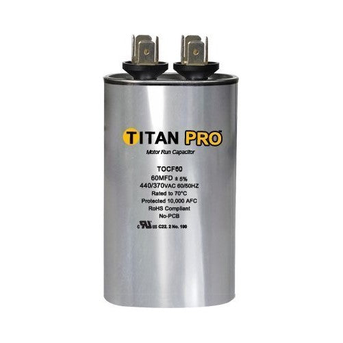 Packard TOC12.5 12.5 MFD 370V OVAL Capacitor