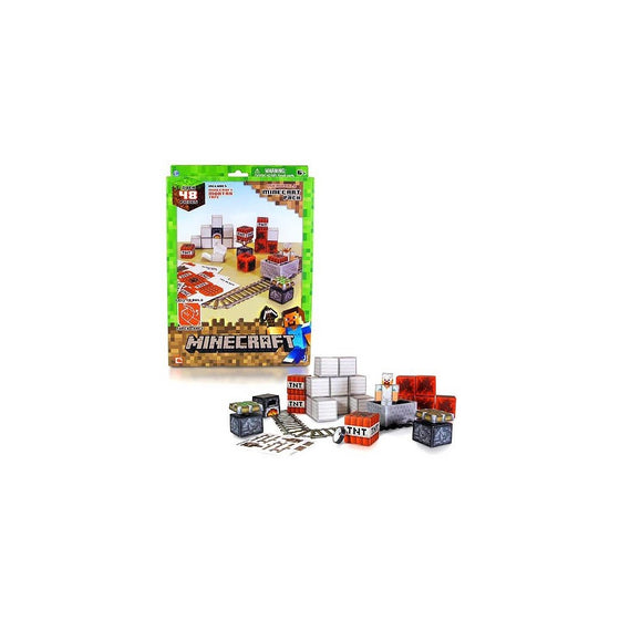 Minecraft Papercraft - Minecart Set, Over 48 Piece