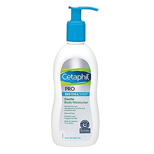 Cetaphil Restoraderm Gentle Body Moisturizer 10 Ounces (Pack of 3)