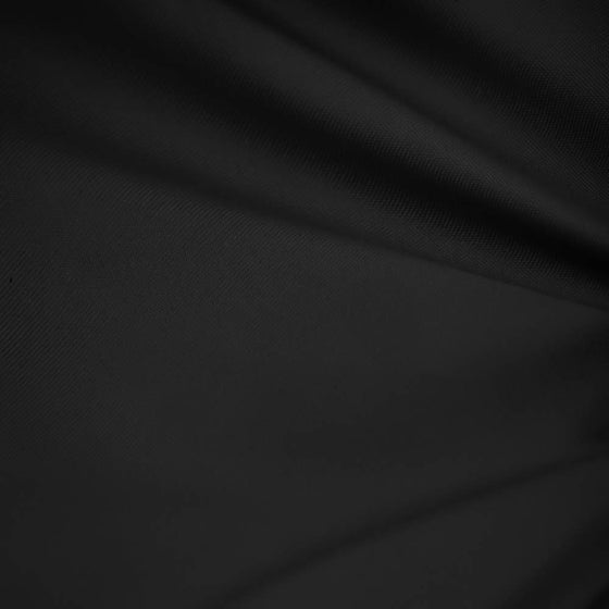 Black 60" Wide Premium Cotton Blend Broadcloth Fabric By the Yard by Fabric Bravo