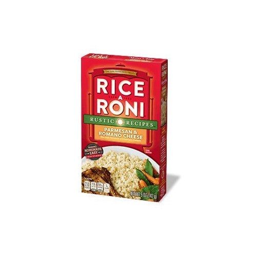 Rice A Roni, Parmesan & Romano Cheese Flavored Rice, 5oz Box (Pack of 6)