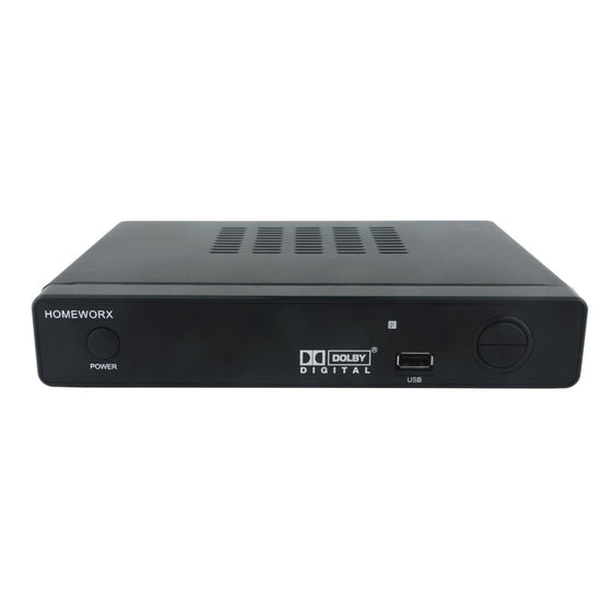 Mediasonic HomeWorx ATSC Digital Converter Box w/TV Recording, Media Player, and TV Tuner Function (HW-150PVR)