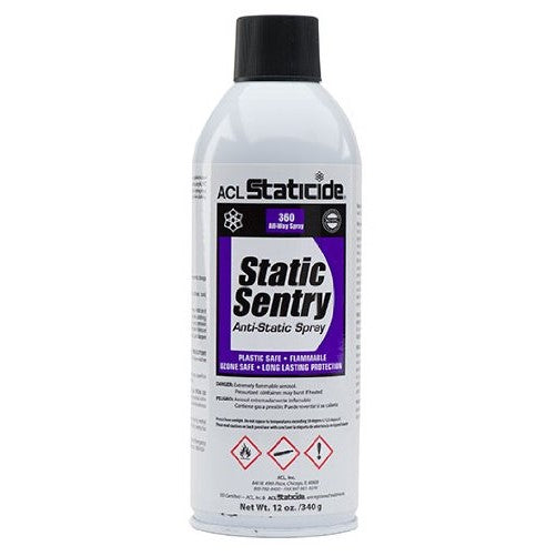 ACL Staticide 2006 Static Sentry, Aerosol, 12 oz., White