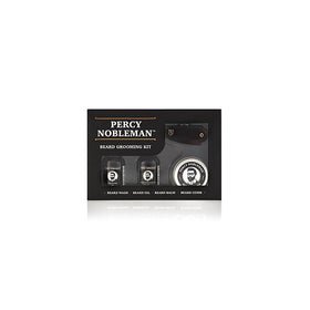 Beard Grooming Kit by Percy Nobleman - A Beard Oil, Wash, Balm and Comb Set For Men. Proudly Made in England by Europe's Leading Beard Grooming Brand