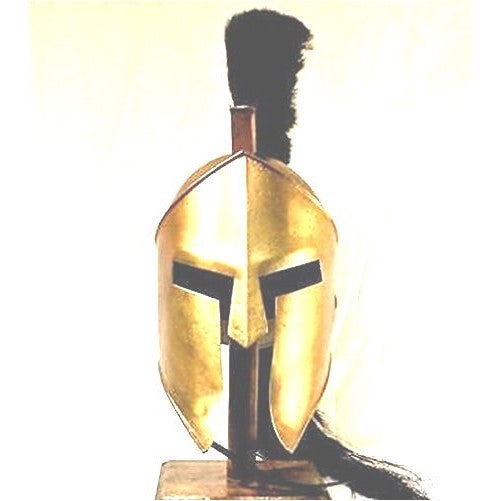 King Spartan 300 Movie Helmet Liner & Stand For Re-Enactment,Larp,Role Play