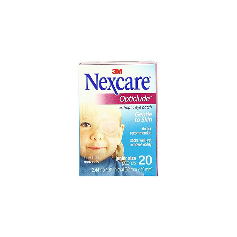 Nexcare Opticlude Orthoptic Eye Patches, Junior Size, 20-Count