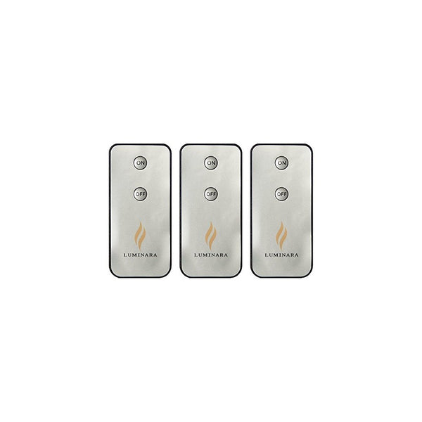 Luminara LED Flameless Candle Remote Control (3-Pack)