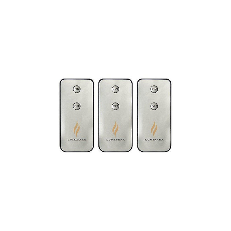 Luminara LED Flameless Candle Remote Control (3-Pack)