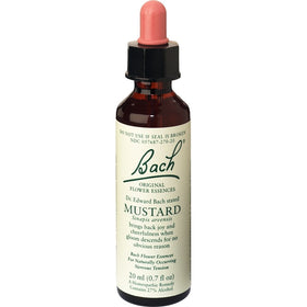Bach Original Flower Remedies Supplement, Mustard, 20 ml, 0.7 Fluid Ounce