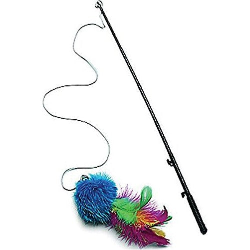 Ethical Mini Teaser Cat Toy Wands, Assorted