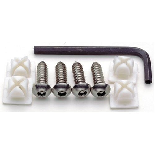 Cruiser Accessories 81230 Locking Fasteners, Domestic-Stainless