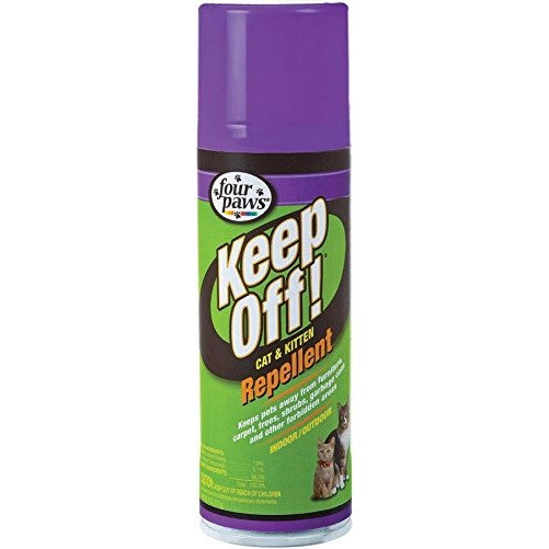 Four Paws Keep Off 6oz Indoor and Outdoor Cat and Kitten Repellent