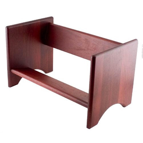 Carver Hardwood Binder Rack, 16" Capacity, Mahogany Finish (CW09753).