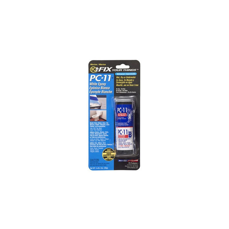 PC Products 20111 PC-11 Two-Part Marine Grade Epoxy Adhesive Paste, 2 oz in Two Jars, Off White