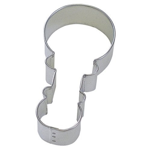 Cybrtrayd R and M Baby Rattle 4-Inch Cookie Cutter in Durable, Economical, Tinplated Steel