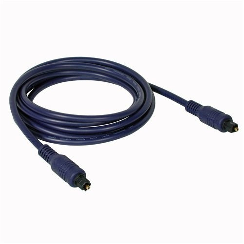 C2G 40391 Velocity Toslink Optical Digital Cable, Blue (6.6 Feet, 2 Meters)