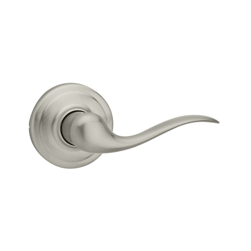 Kwikset Tustin Hall/Closet Lever in Satin Nickel