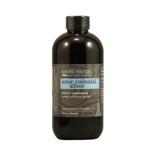 Peaceful Mountain Ionic Colloidal Silver, 6 Fluid Ounce