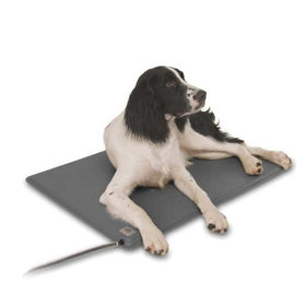 K&H Pet Products Deluxe Lectro-Kennel Heated Pad Small Gray 12.5" x 18.5" 40W