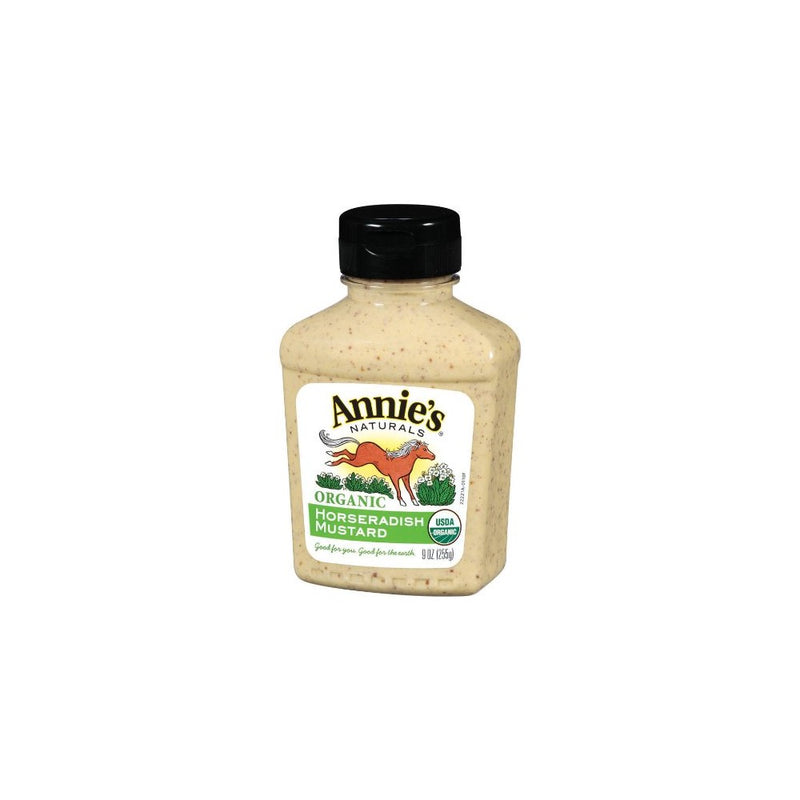 Annie's Organic Horseradish Mustard, 9-Ounces (Pack of 6)