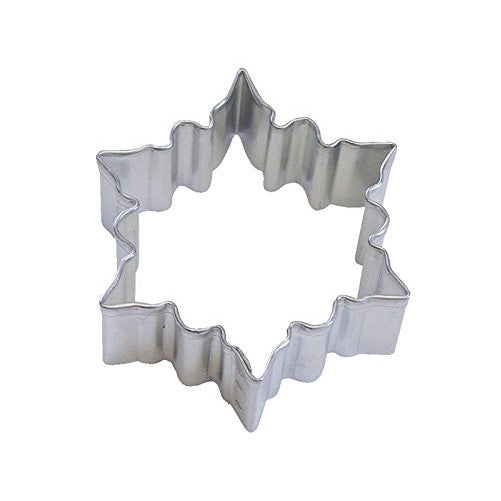 R&M Snowflake 2.75" Cookie Cutter in Durable, Economical, Tinplated Steel