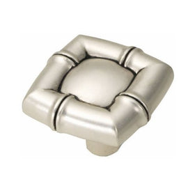 Belwith Products P3443-SAS Knob, 1-1/4-Inch, Satin Antique Silver