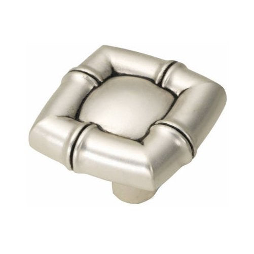 Belwith Products P3443-SAS Knob, 1-1/4-Inch, Satin Antique Silver