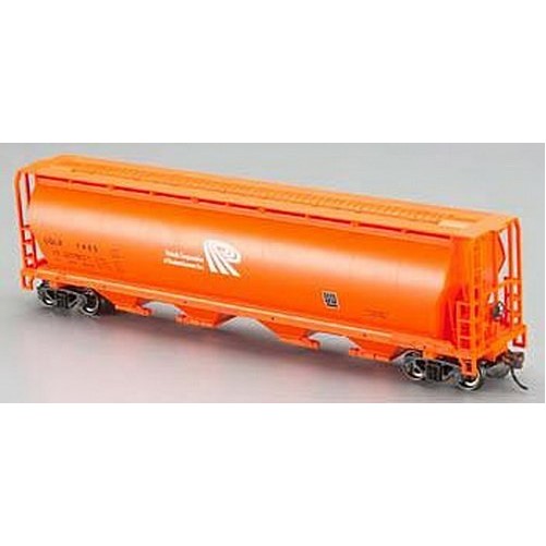 Bachmann Trains Potash Corporation (Orange) 4 Bay Cylindrical Grain Hopper-Ho Scale