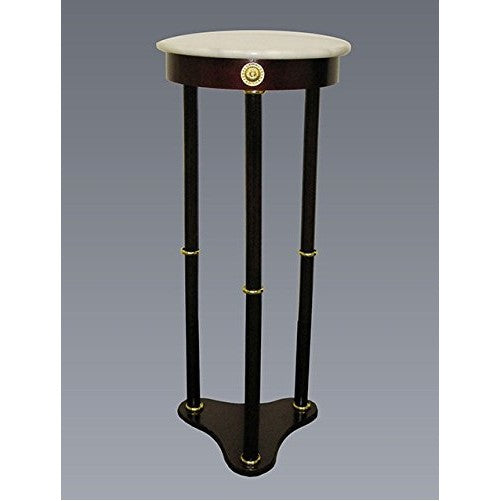 Crown Mark Round Plant Stand, White