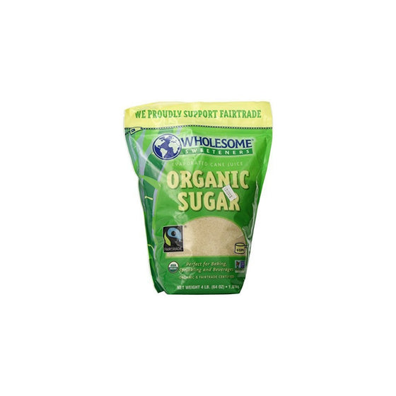 Wholesome Sweeteners Sugar, Og, Ft, 64-Ounce