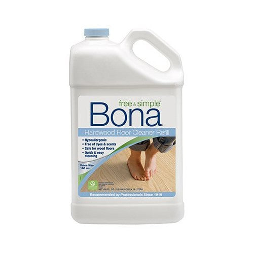 Bona 160oz Free & Simple Hardwood Floor Cleaner Refill