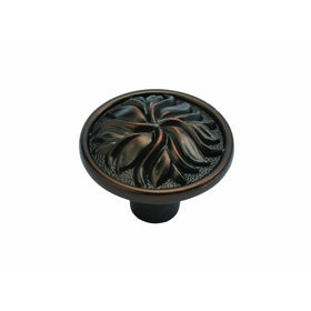 Hickory Hardware P3093-RB 1-3/8-Inch Mayfair Cabinet Knob, Refined Bronze