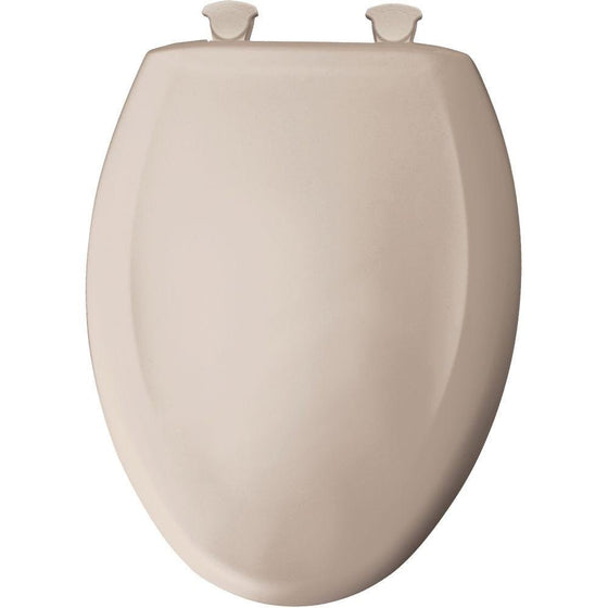 Bemis 1200SLOWT 443 Lift-Off Plastic Elongated Slow-Close Toilet Seat, Innocent Blush/Zinfandel