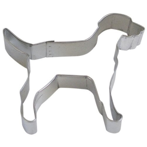 R&M Lab/Dalmation 4" Cookie Cutter in Durable, Economical, Tinplated Steel