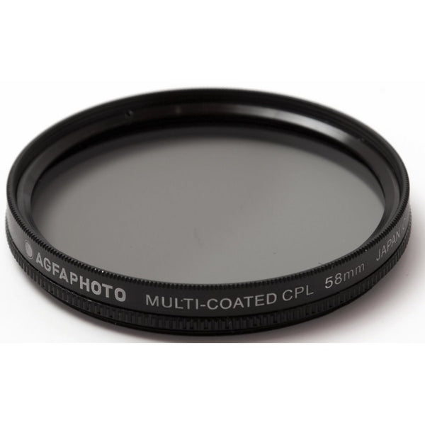 AGFA 58mmMulti-Coated Circular Polarizing (CPL) Filter